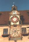 Heilbron City Hall clock